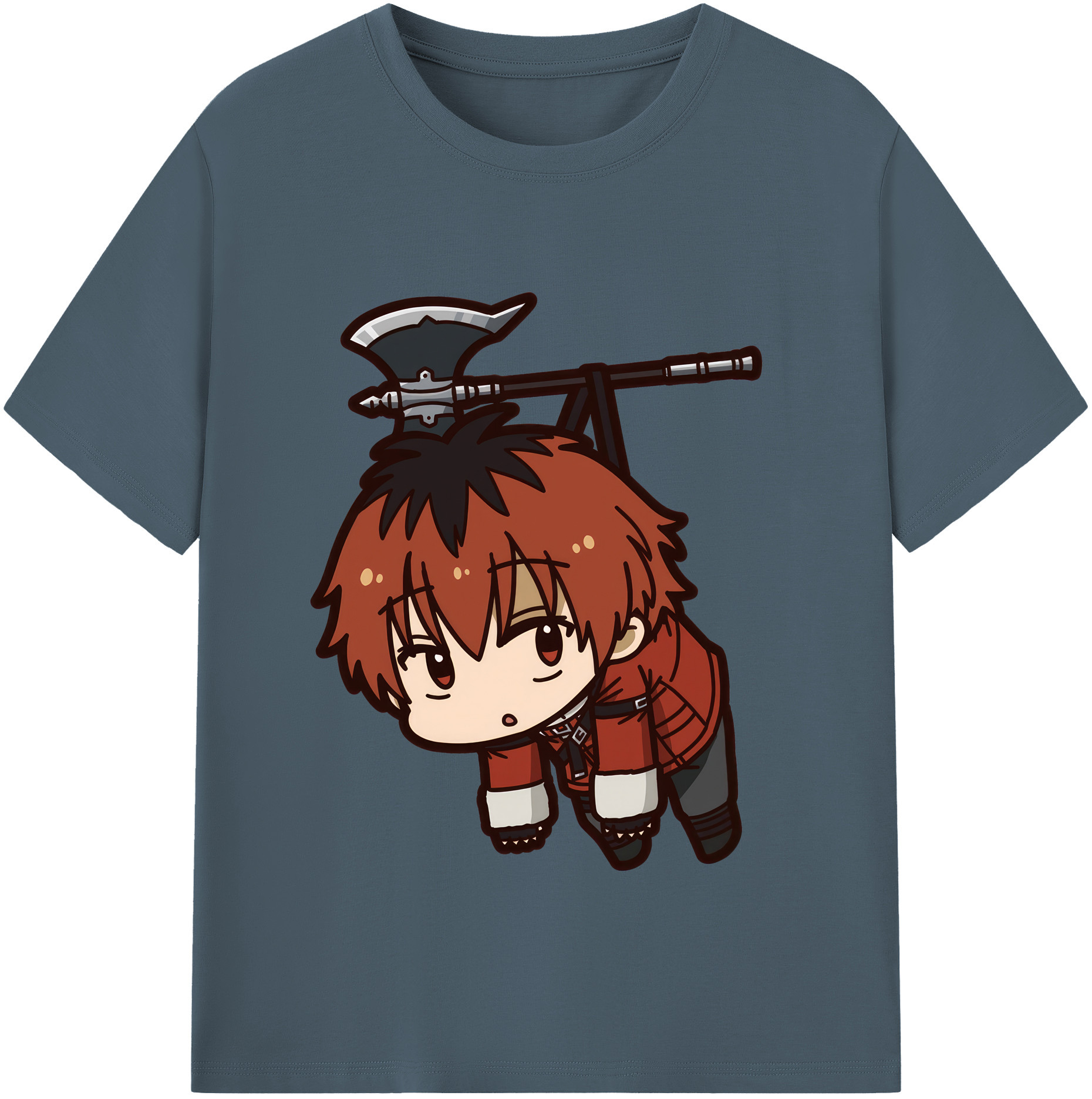 （画像用） 葬送のフリーレン Frieren 綿100％半袖Tシャツ（フロントプリント）